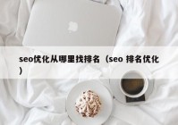 seo优化从哪里找排名（seo 排名优化）